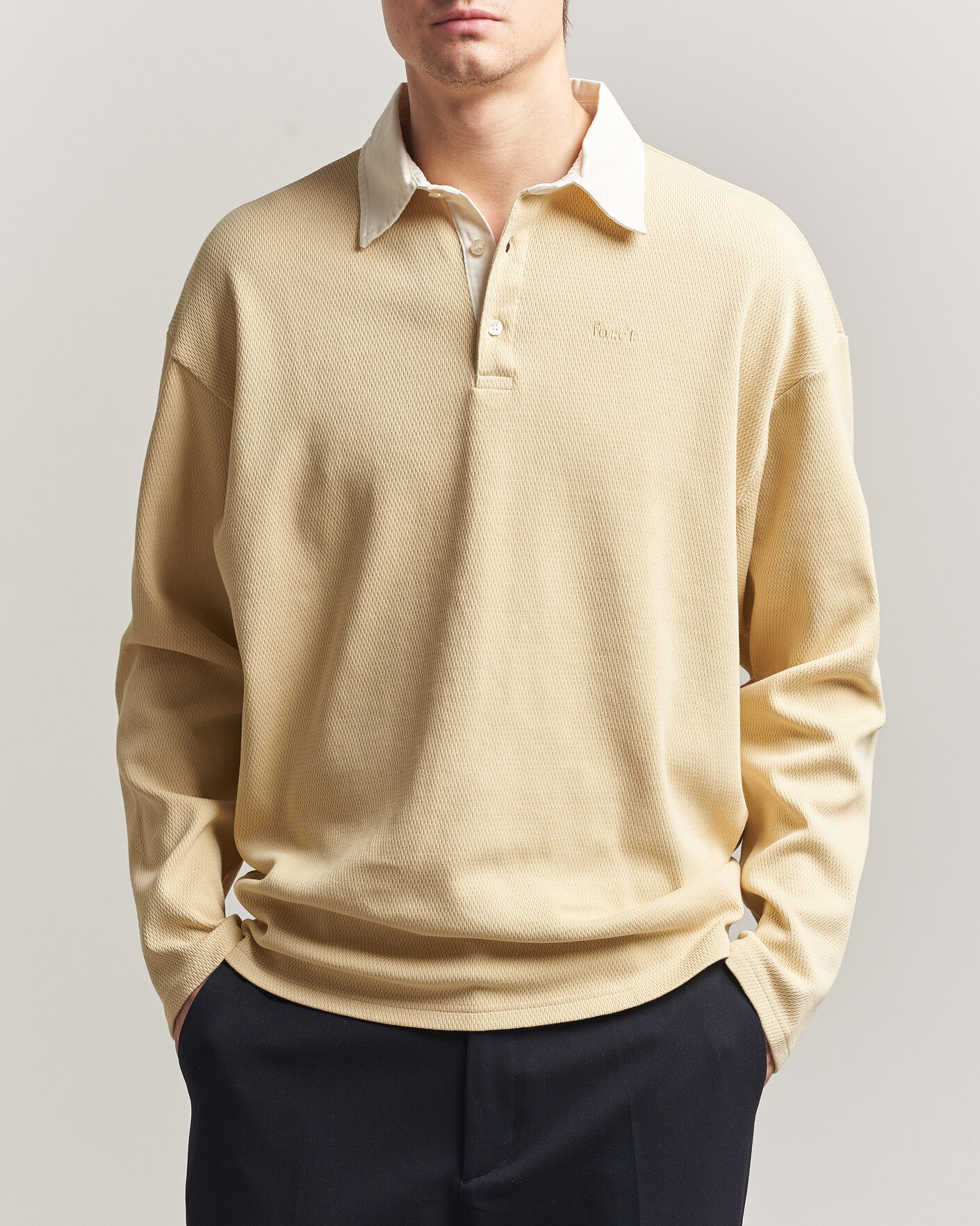 Herre | Gensere | Forét | Match Rugby Structured Sweatshirt Vintage Yellow