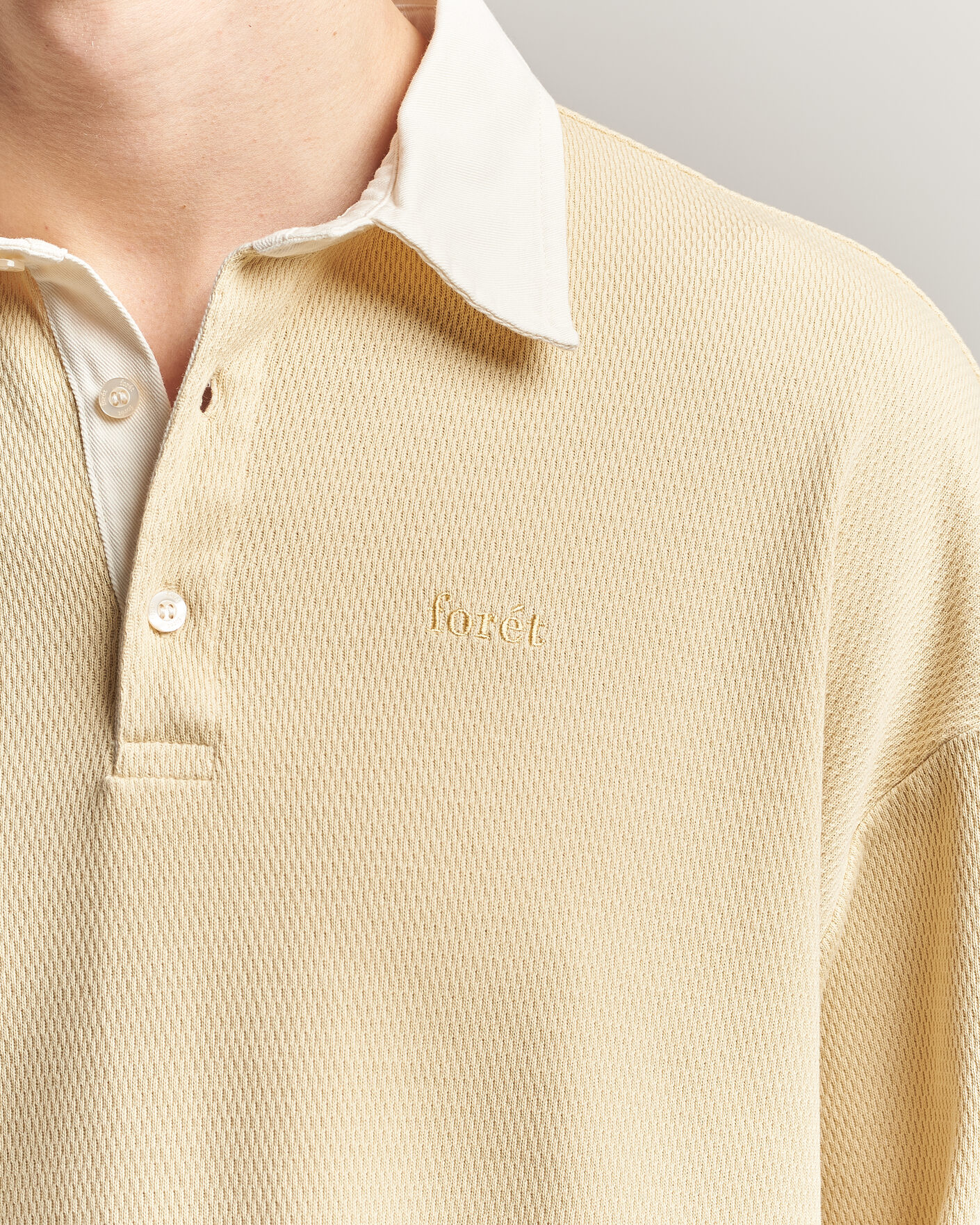 Herre | Gensere | Forét | Match Rugby Structured Sweatshirt Vintage Yellow
