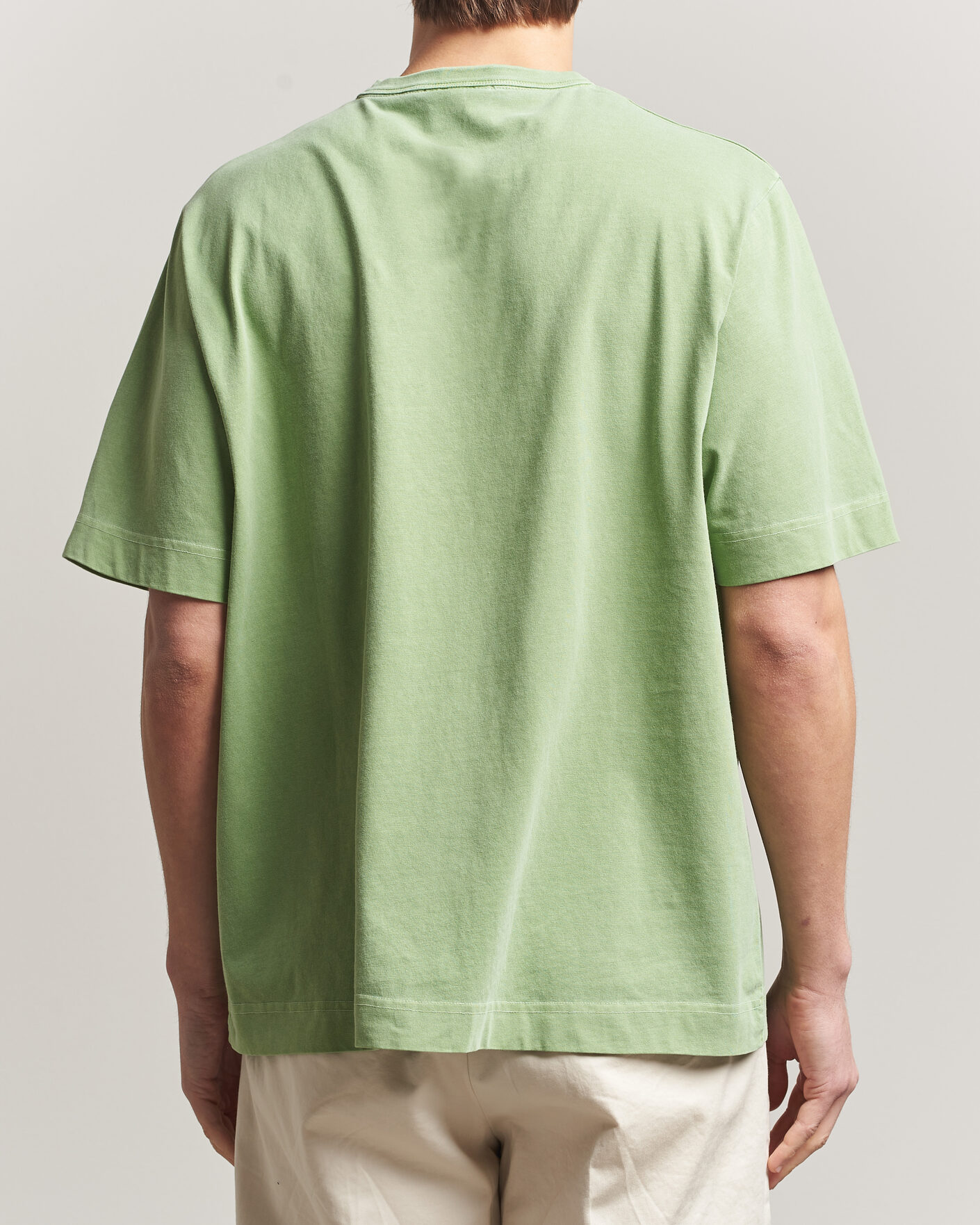 Herre | T-Shirts | Forét | Park Loose Fit T-Shirt Vibrant Moss