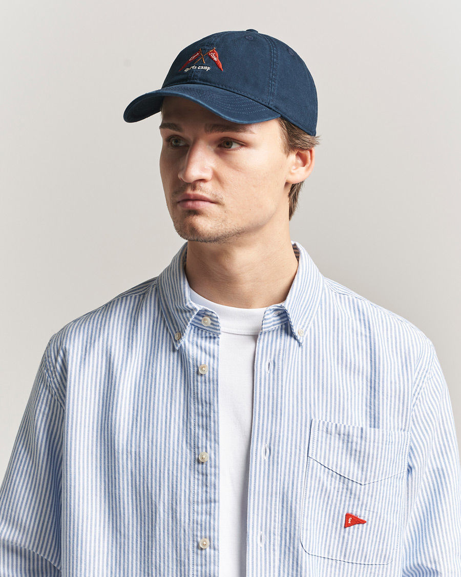Herre | Hatter og capser | Forét | Pennant Washed Cap Navy