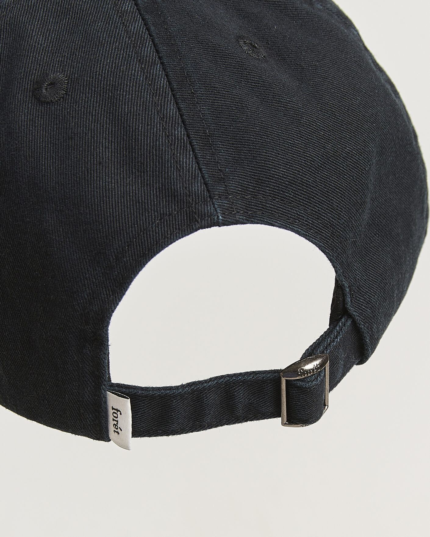 Herre | Hatter og capser | Forét | Posy Washed Cap Black