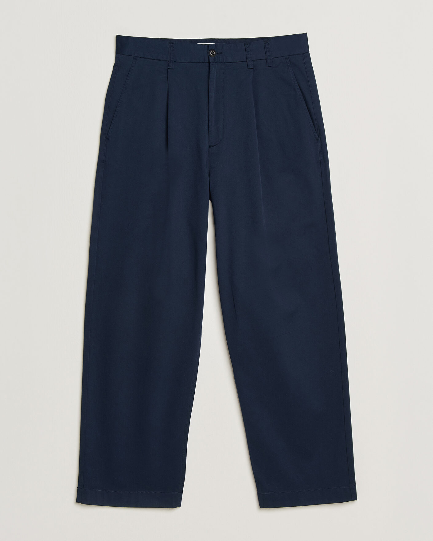 Herre | Bukser | Forét | Writer Relaxed Fit Pants Navy