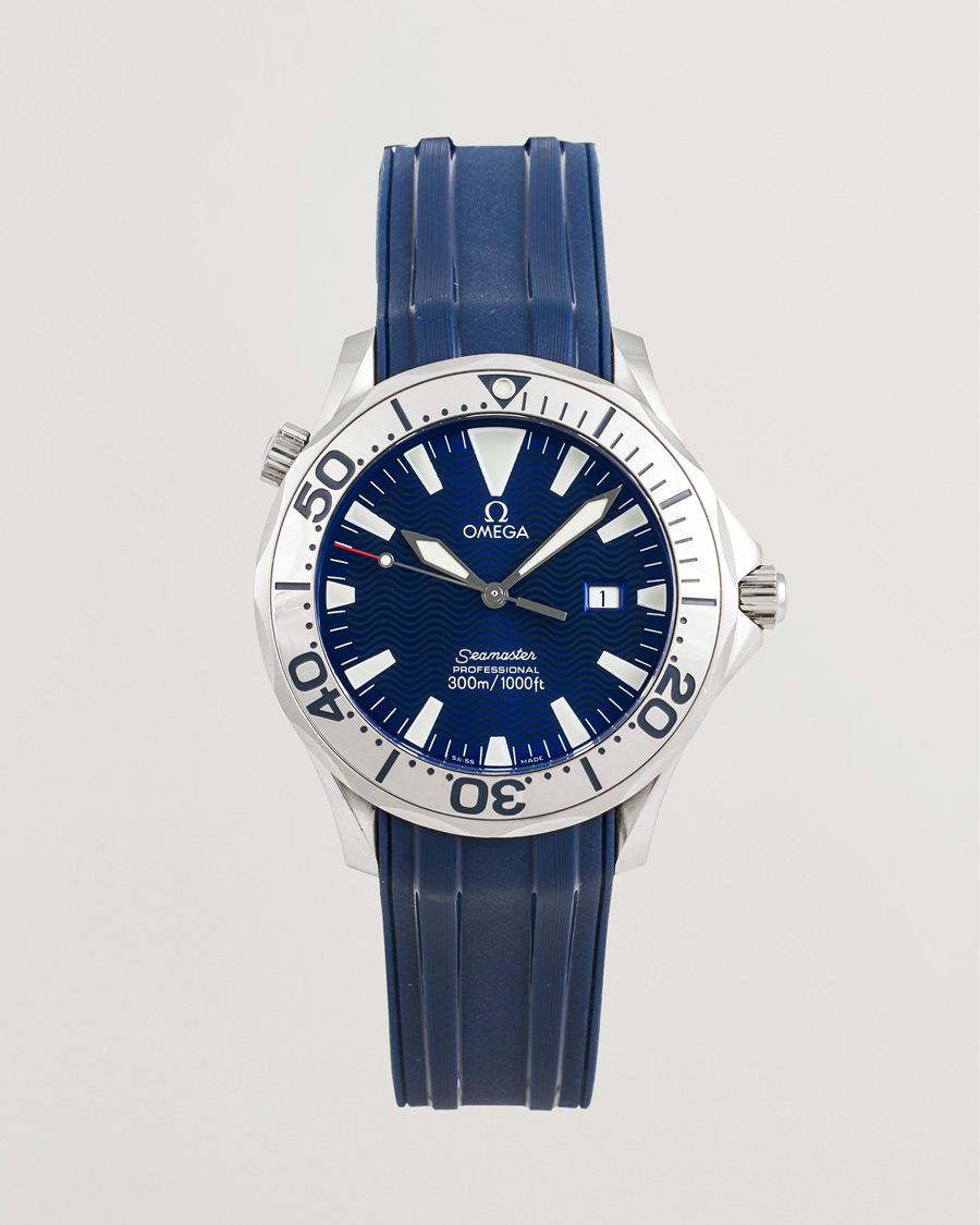 Herre | Omega Pre-Owned Seamaster 300M Electric Blue | Omega Pre-Owned | Seamaster 300M Electric Blue