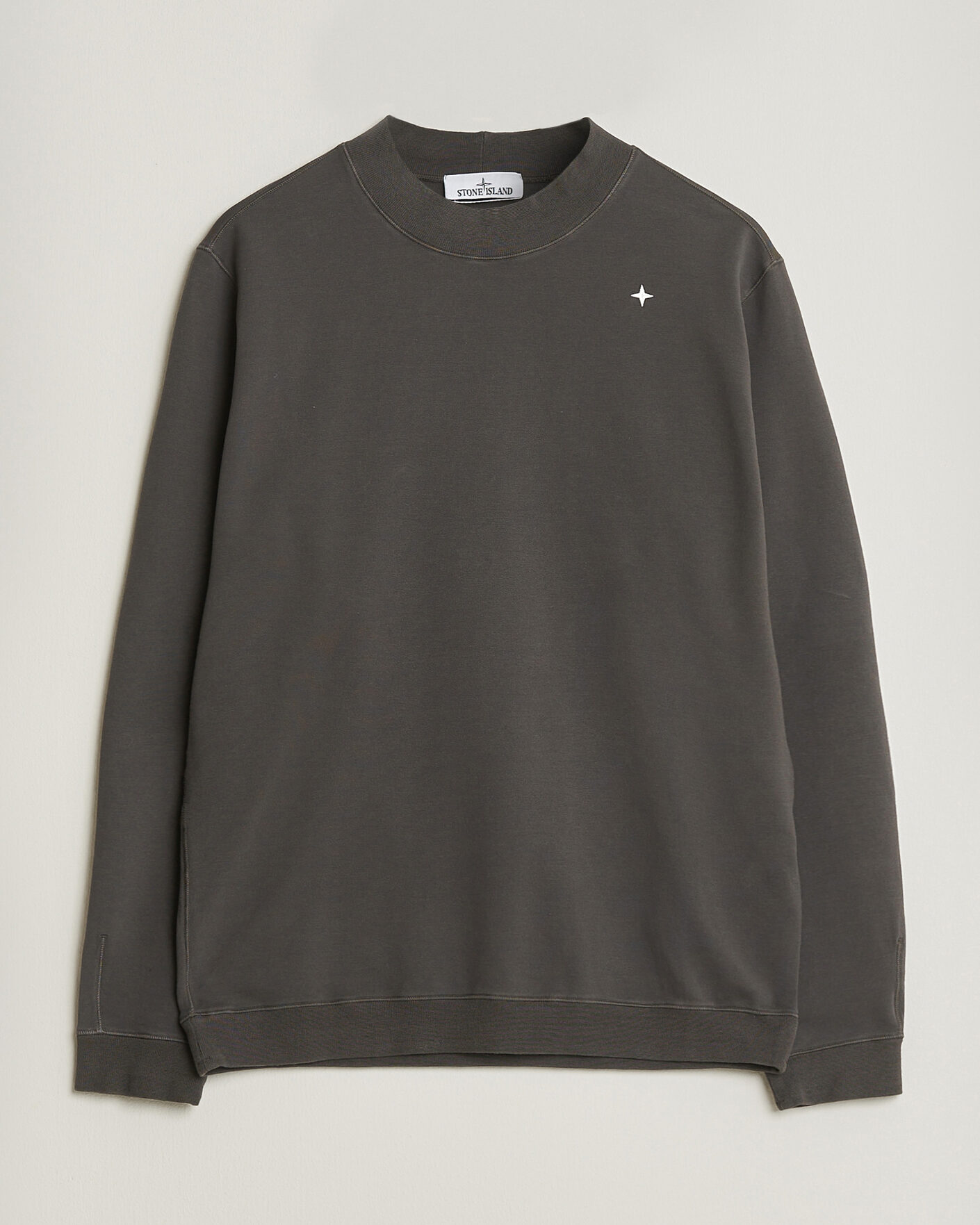 Herre | Gensere | Stone Island | Stellina Cotton Sweatshirt Charcoal