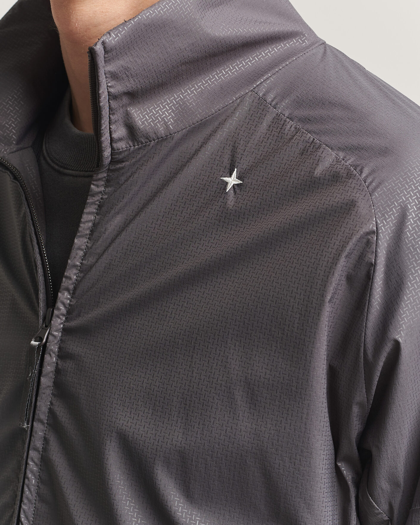 Herre | Jakker | Stone Island | Stellina Nylon Stretch Field Jacket Charcoal