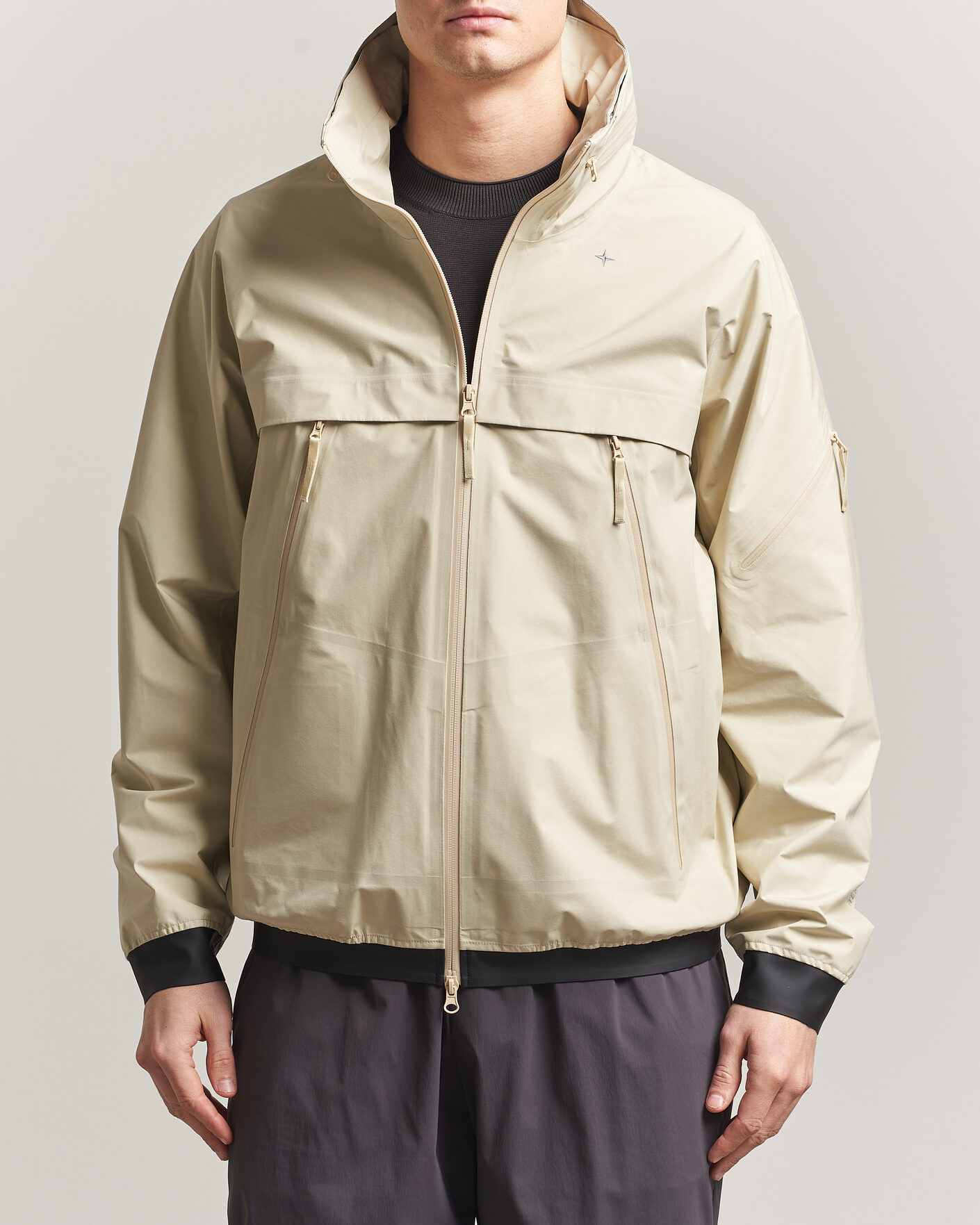 Herre | Jakker | Stone Island | Stellina GORE-TEX Hood Jacket Oats