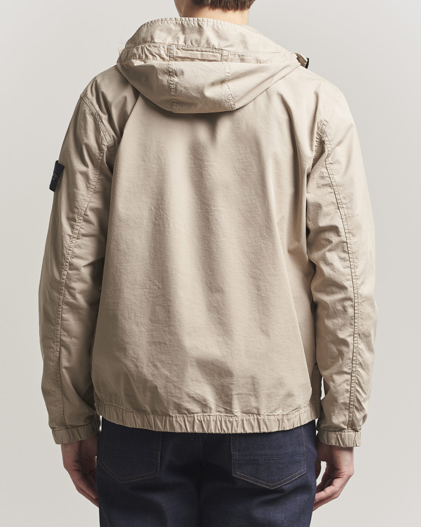 Herre | Jakker | Stone Island | Stretch Cotton Twill Hood Jacket Desert