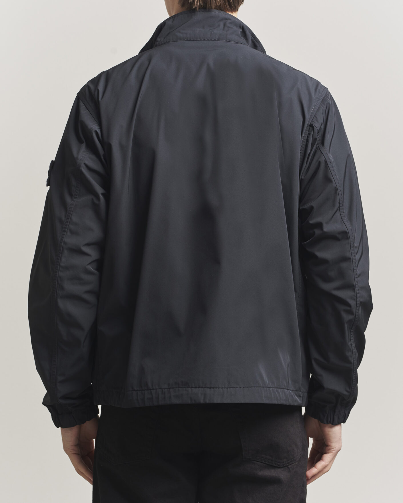 Herre | Jakker | Stone Island | Micro Twill Stand Collar Jacket Black