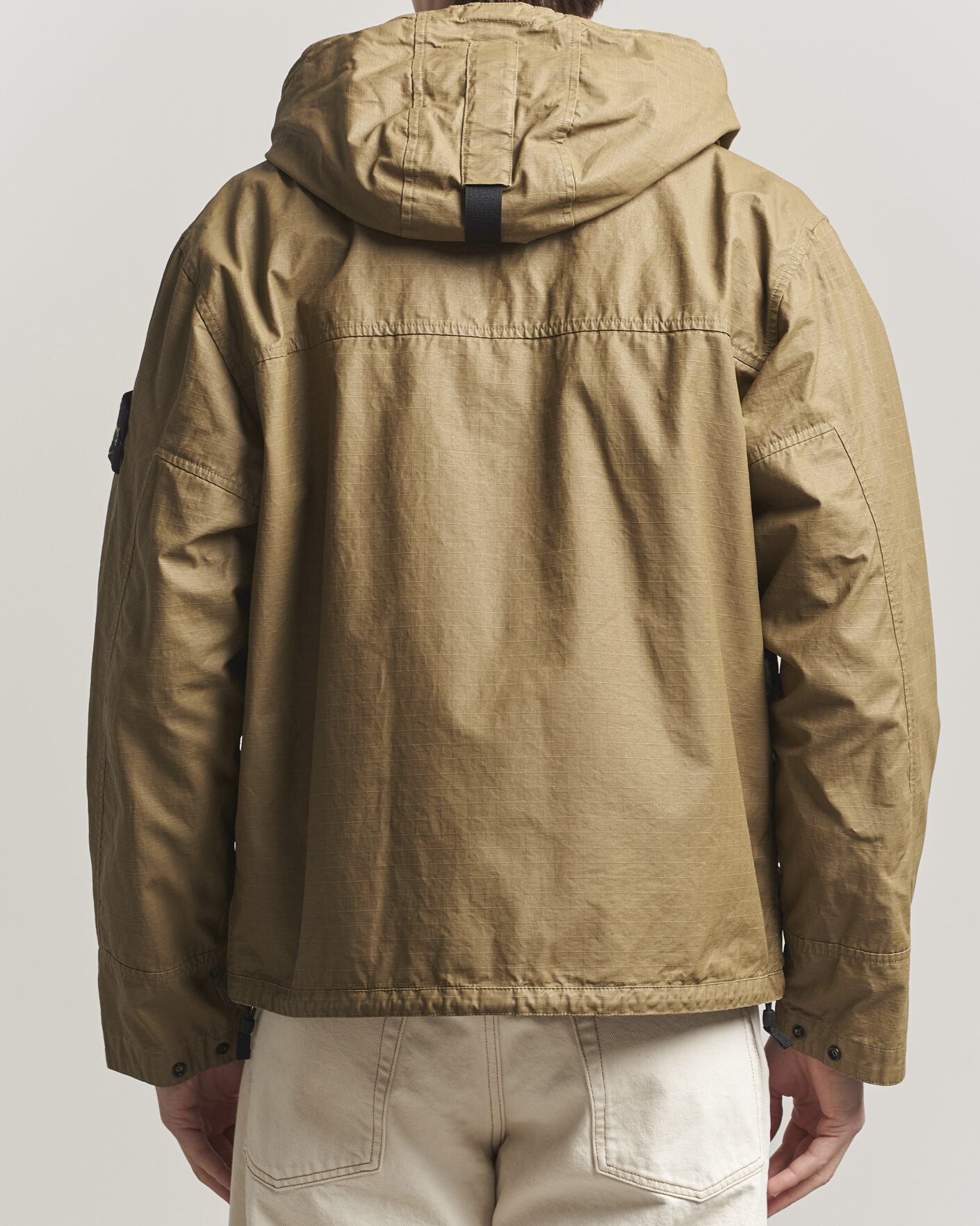Herre | Jakker | Stone Island | Double Coated Cotton Ripstop Jacket Military Green