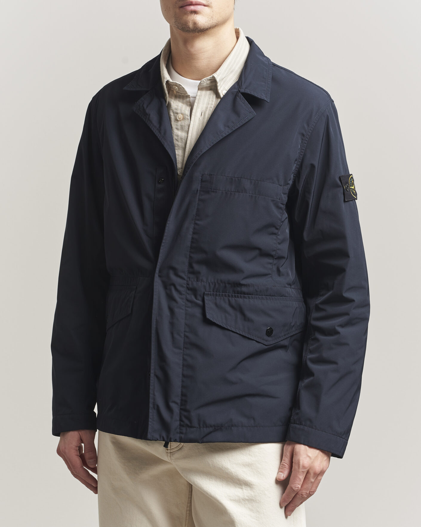 Herre | Jakker | Stone Island | Micro Twill Blazer Jacket Navy