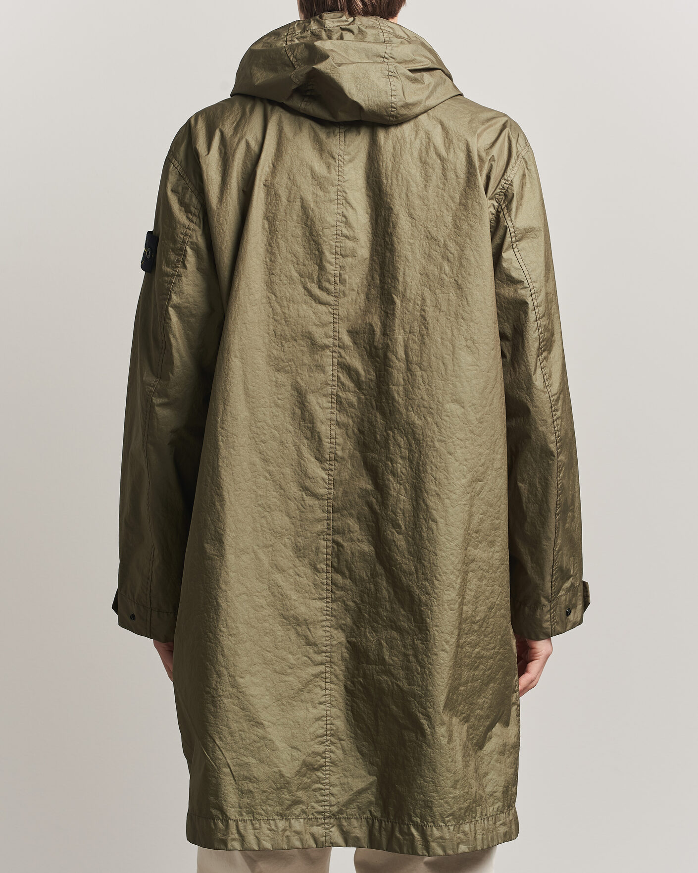 Herre | Jakker | Stone Island | Membrana 3L Hooded Parka Military Green