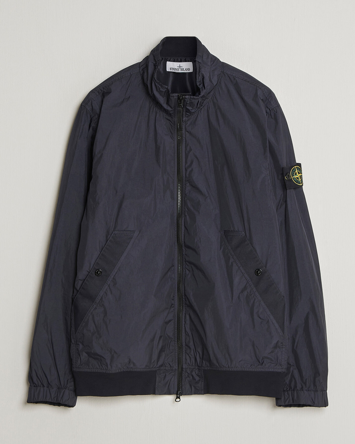 Herre | Jakker | Stone Island | Crinkle Reps Short Jacket Navy