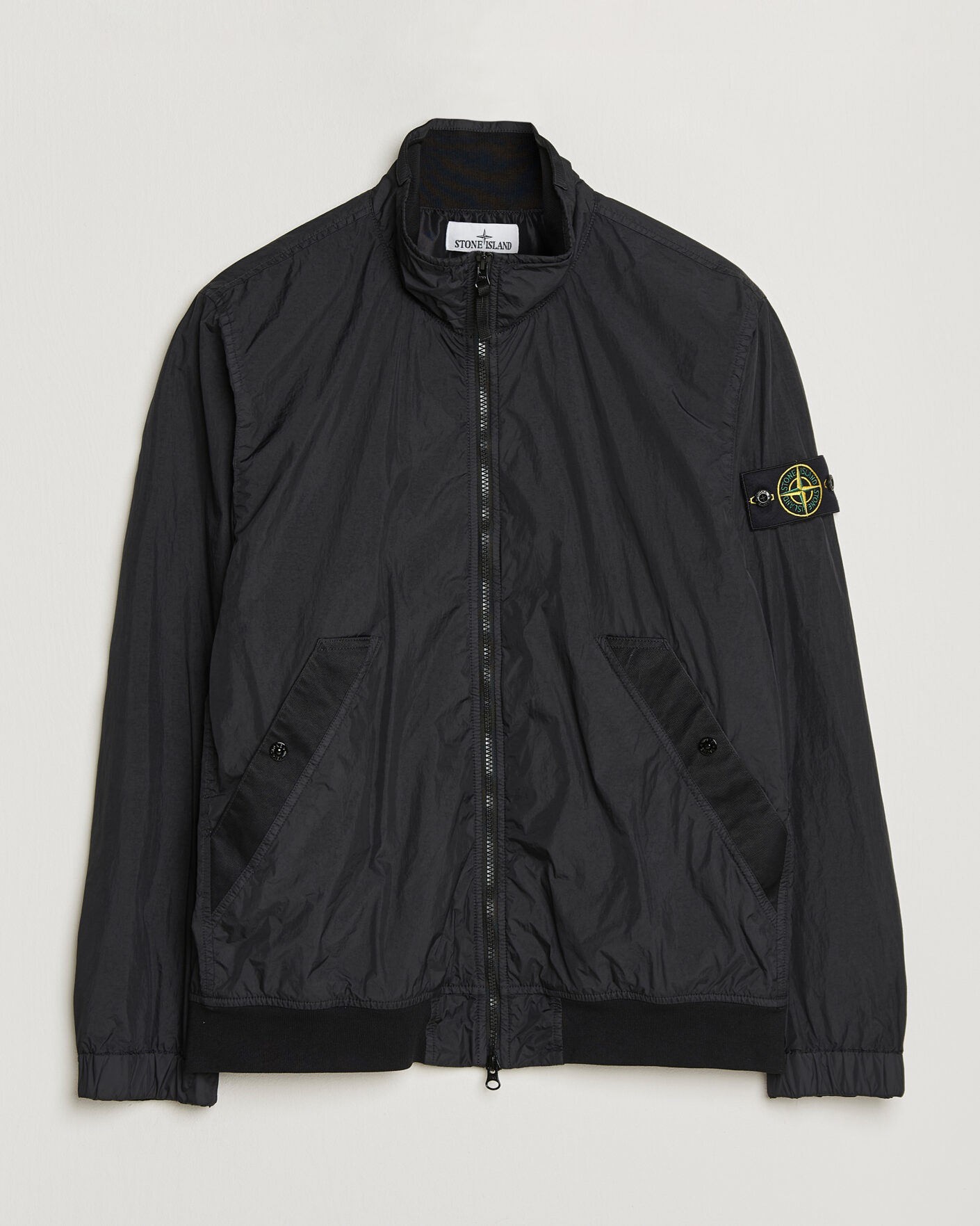 Herre | Jakker | Stone Island | Crinkle Reps Short Jacket Black