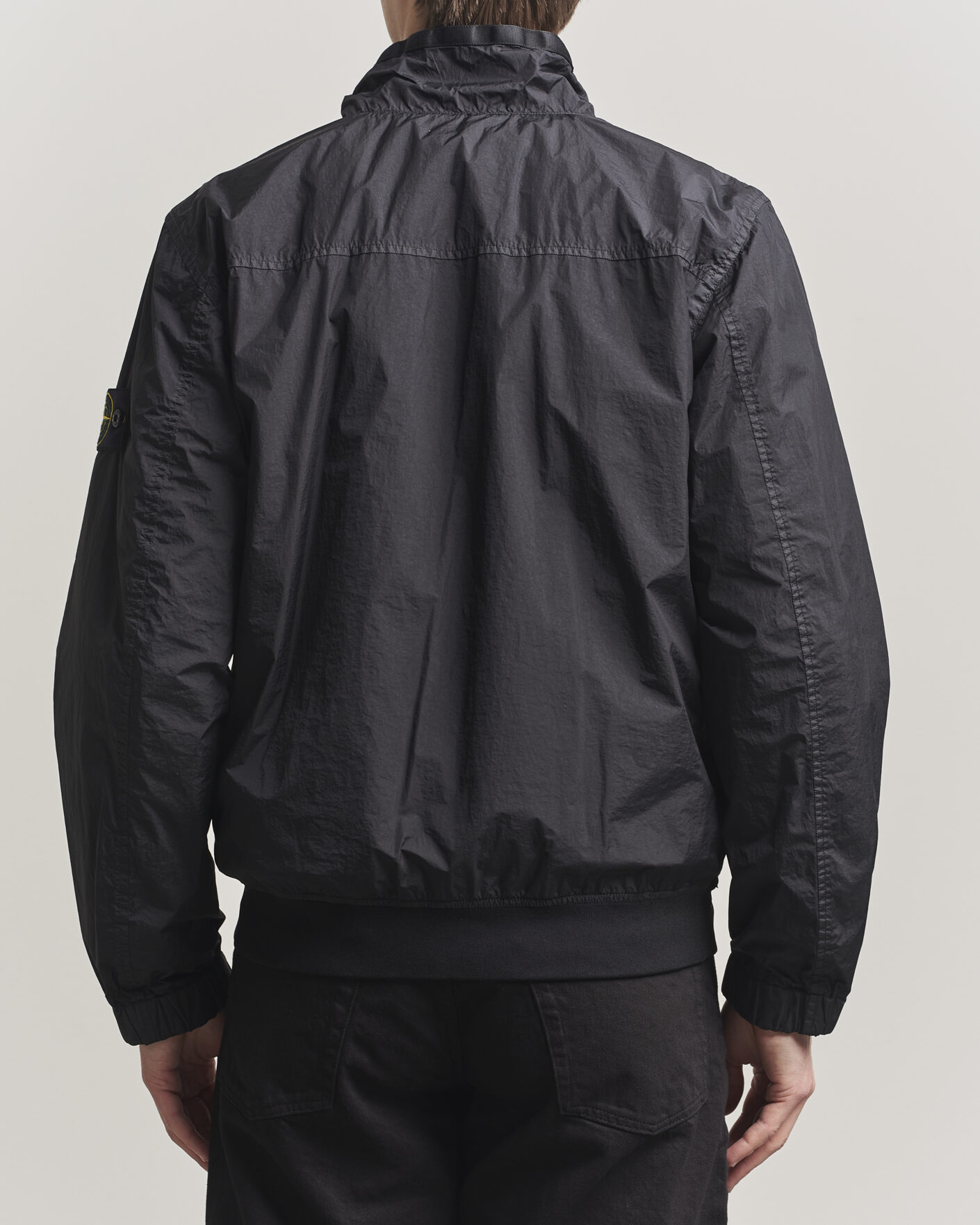 Herre | Jakker | Stone Island | Crinkle Reps Short Jacket Black