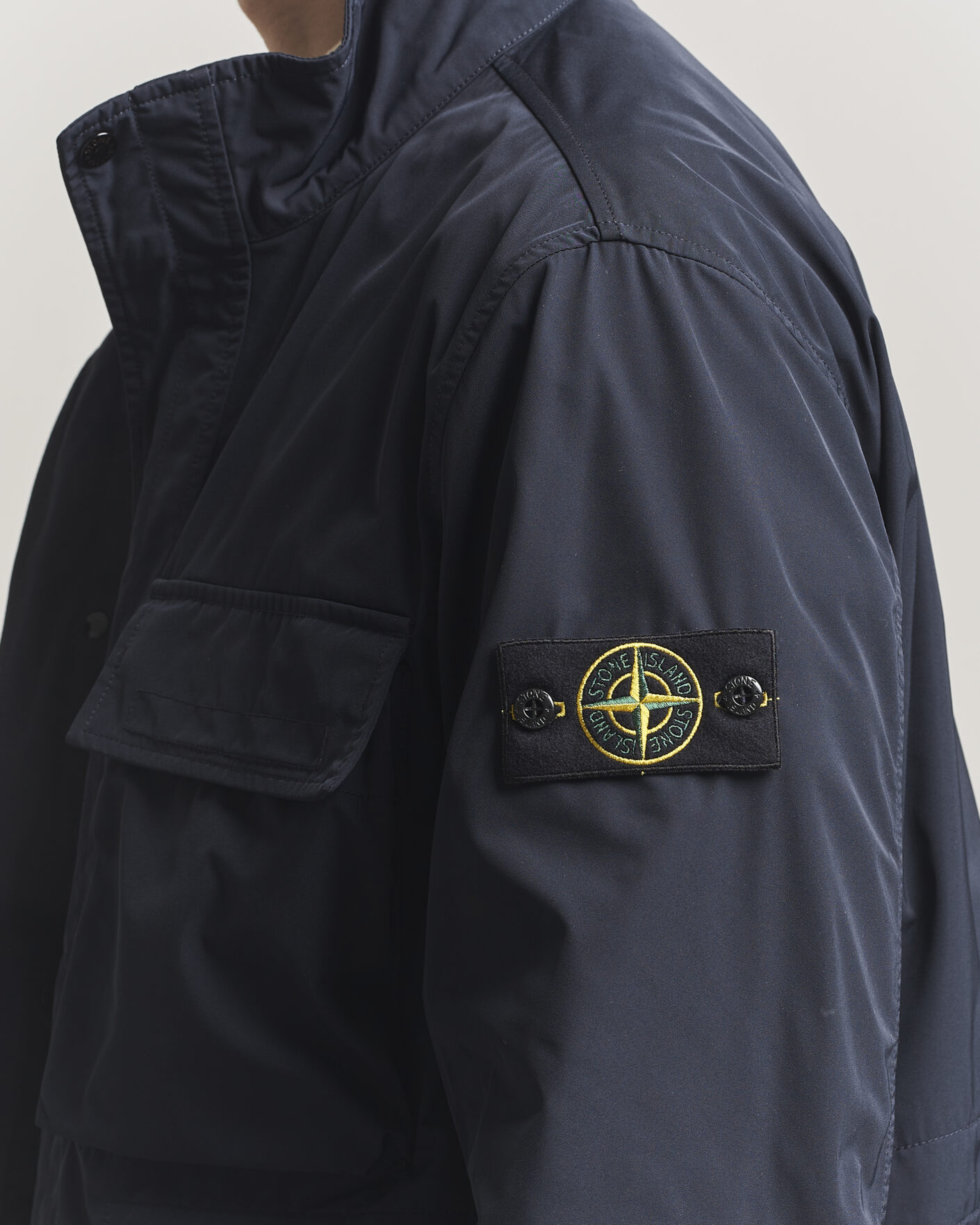 Herre | Jakker | Stone Island | Micro Twill Field Jacket Navy