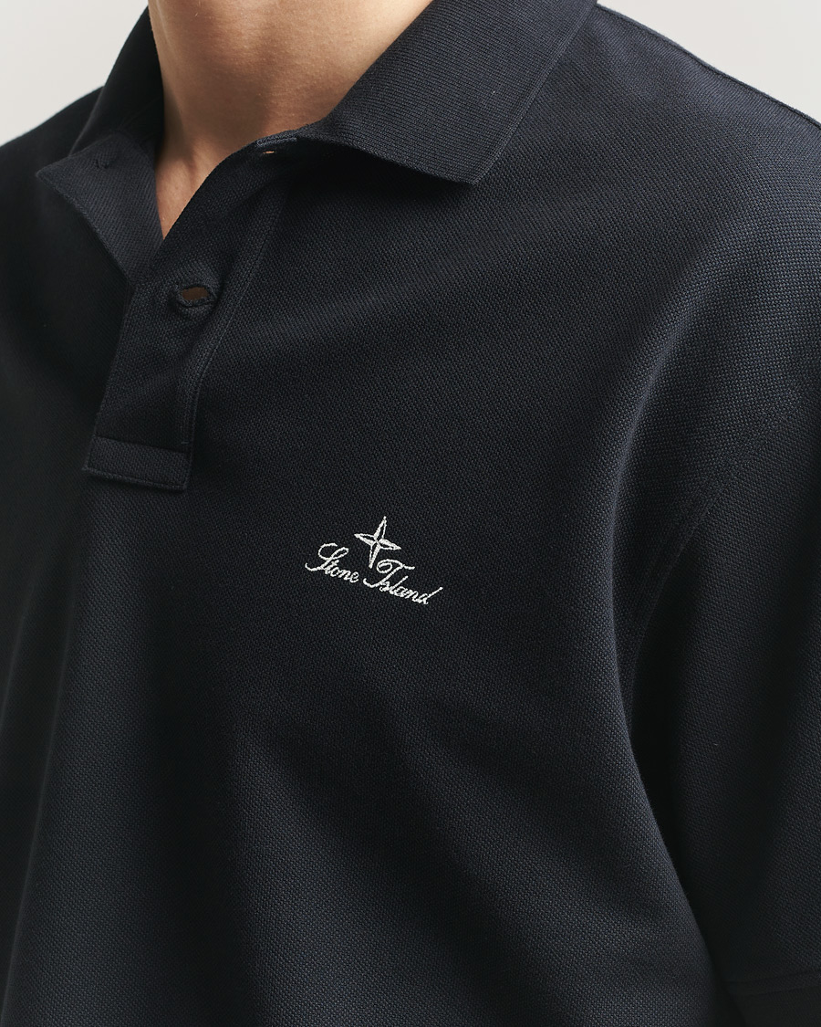 Herre | Pikéer | Stone Island | Organic Cotton Pique Navy