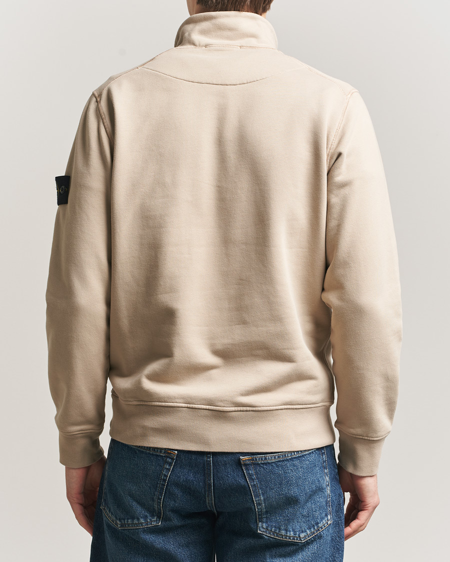 Herre | Gensere | Stone Island | Garment Dyed Fleece Half Zip Desert