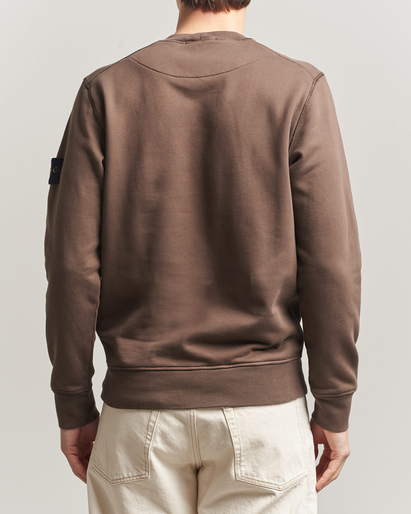 Herre | Gensere | Stone Island | Garment Dyed Fleece Sweatshirt Umber