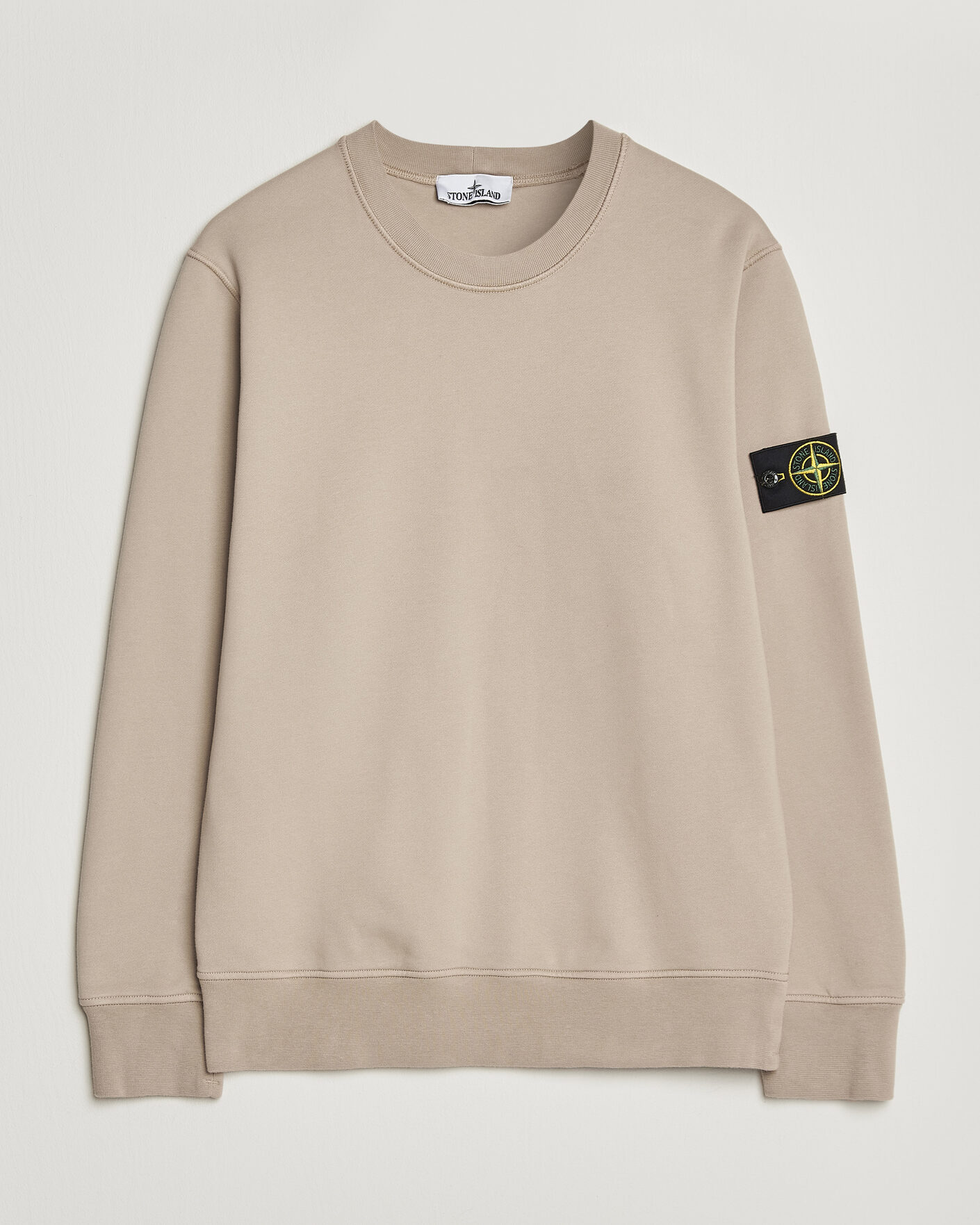 Herre | Gensere | Stone Island | Garment Dyed Fleece Sweatshirt Desert