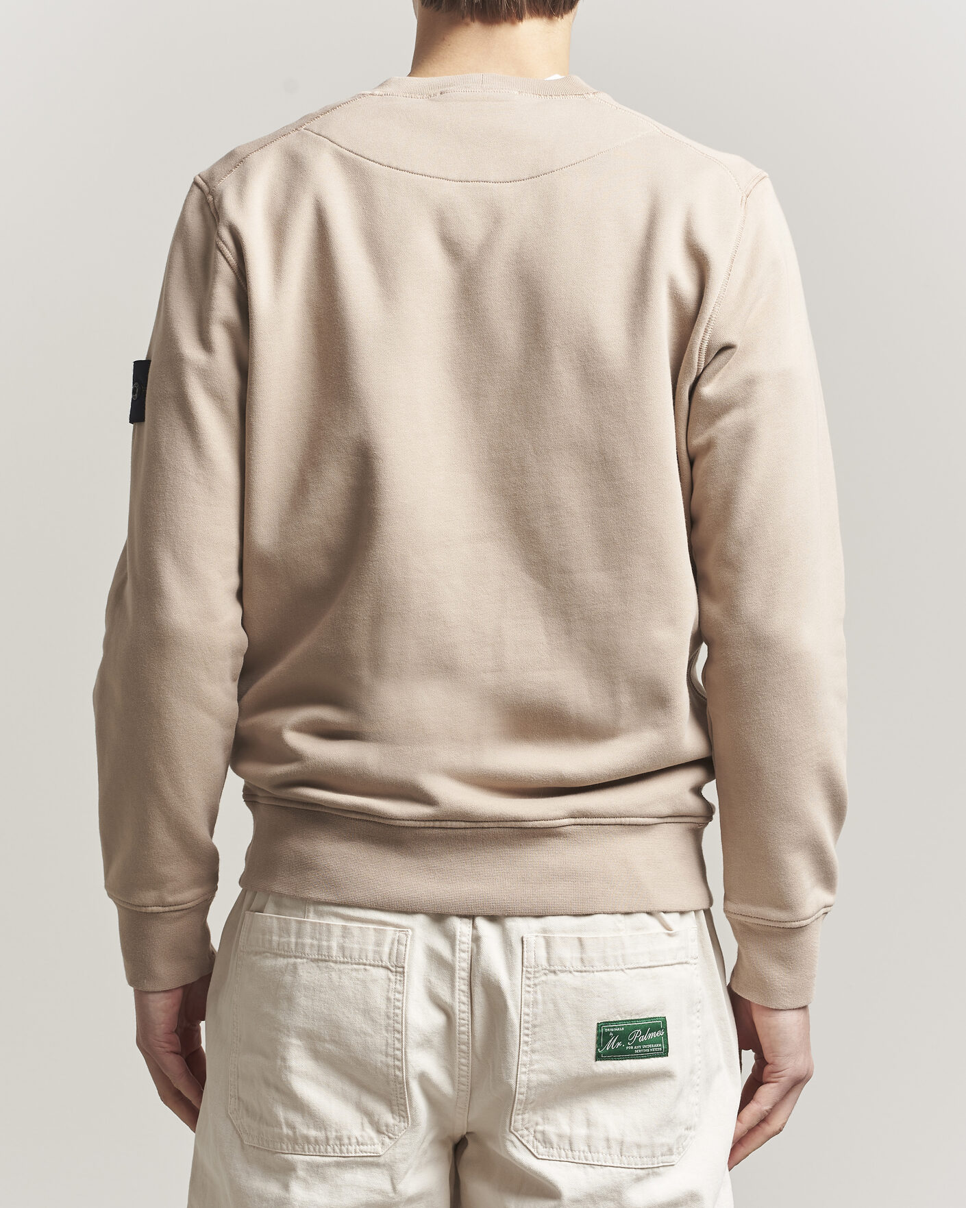 Herre | Gensere | Stone Island | Garment Dyed Fleece Sweatshirt Desert