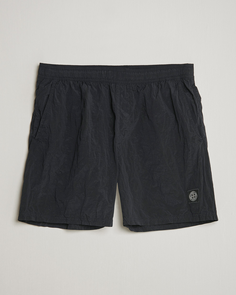 Herre | Badeshorts | Stone Island | Nylon Metal Econyl Swimshorts Black