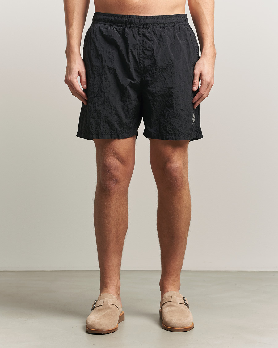 Herre | Badeshorts | Stone Island | Nylon Metal Econyl Swimshorts Black