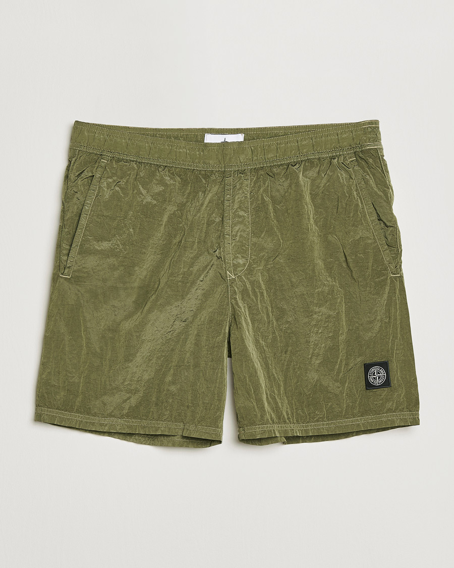 Herre | Badeshorts | Stone Island | Nylon Metal Econyl Swimshorts Military Green