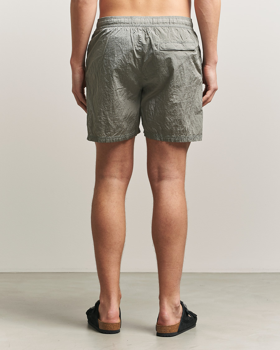 Herre | Badeshorts | Stone Island | Nylon Metal Econyl Swimshorts Pearl Grey