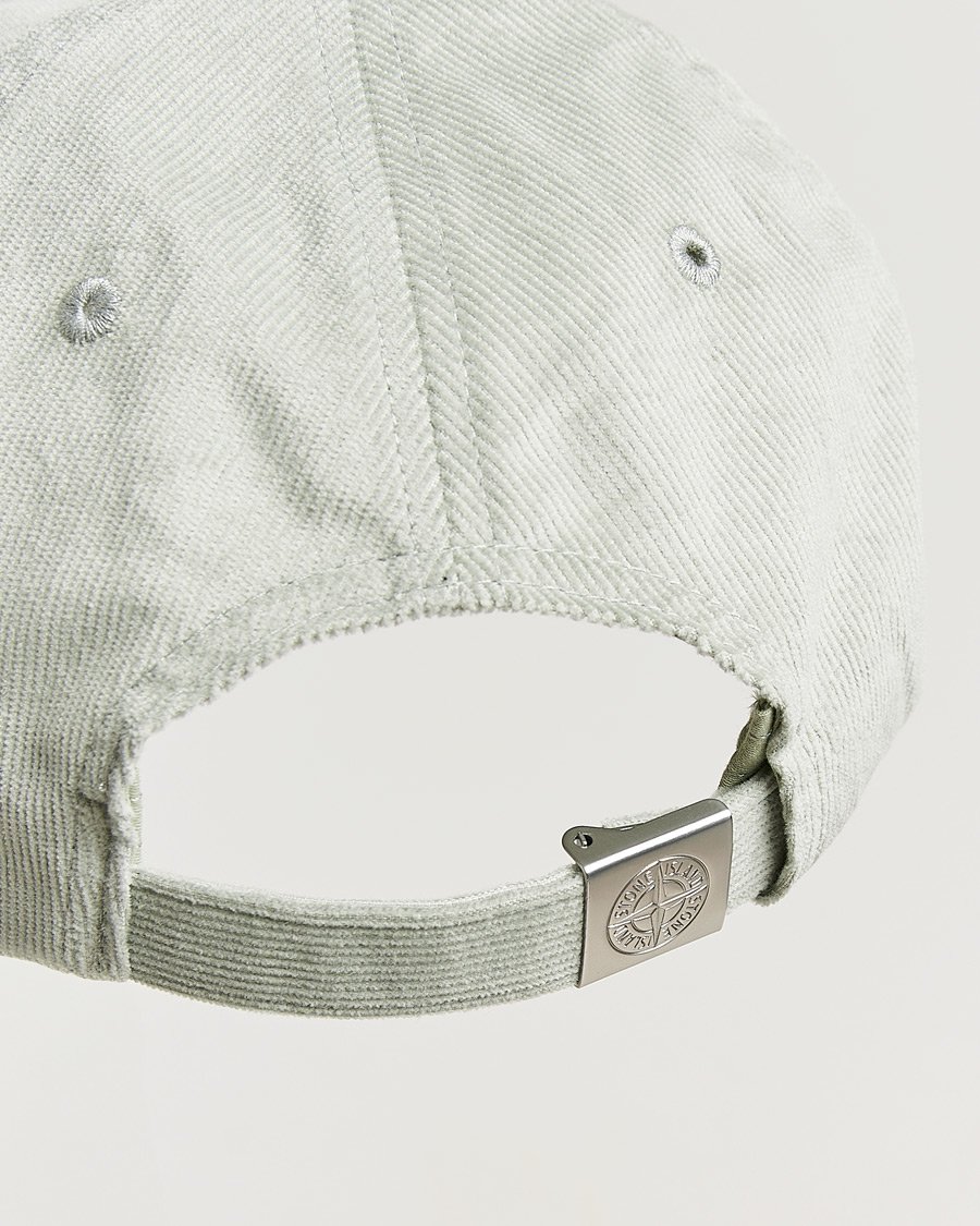 Herre | Hatter og capser | Stone Island | Micro Cord Cotton Cap Sage