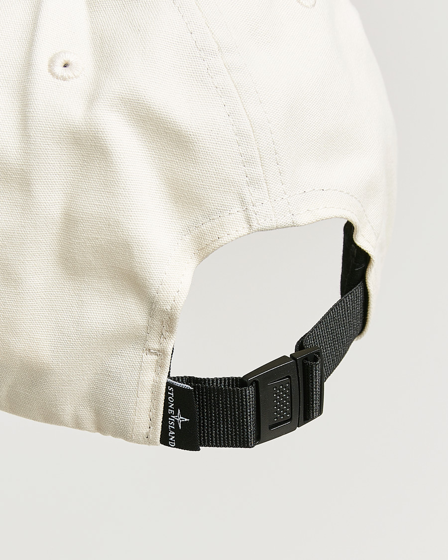Herre | Hatter og capser | Stone Island | Classic Cotton Logo Cap Ivory
