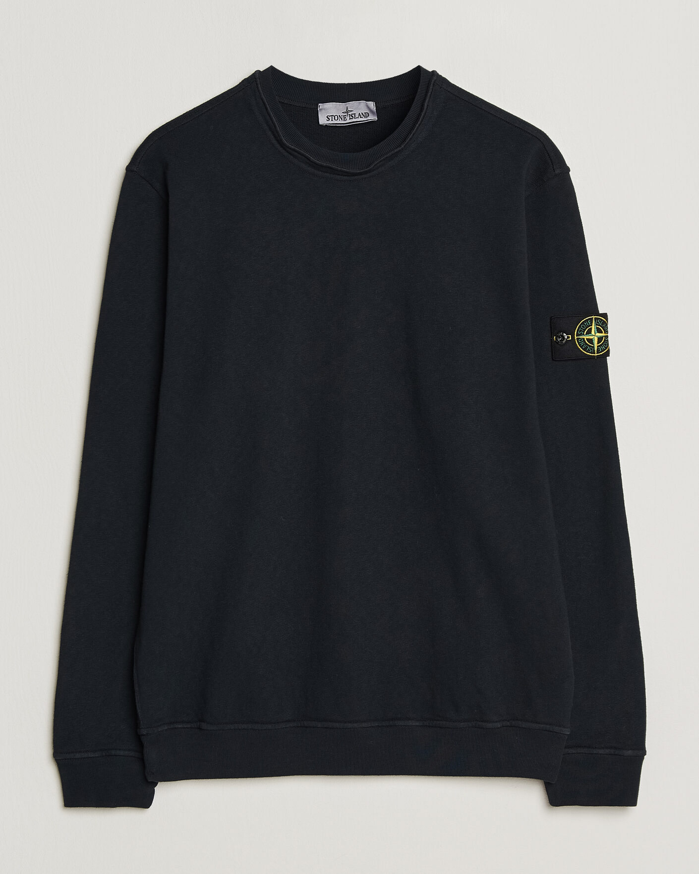 Herre | Gensere | Stone Island | Old Dyed Cotton Sweatshirt Navy