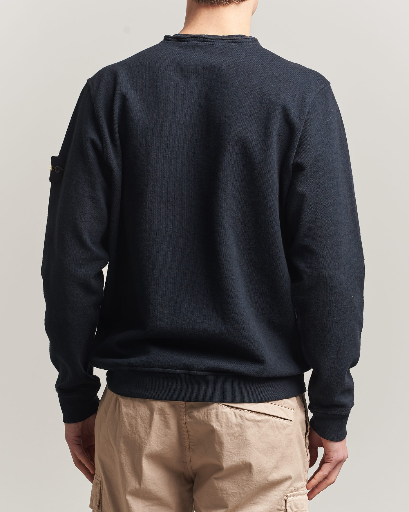 Herre | Gensere | Stone Island | Old Dyed Cotton Sweatshirt Navy