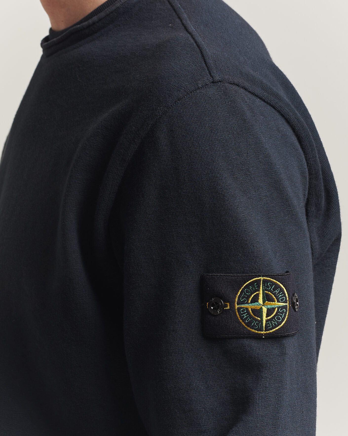 Herre | Gensere | Stone Island | Old Dyed Cotton Sweatshirt Navy