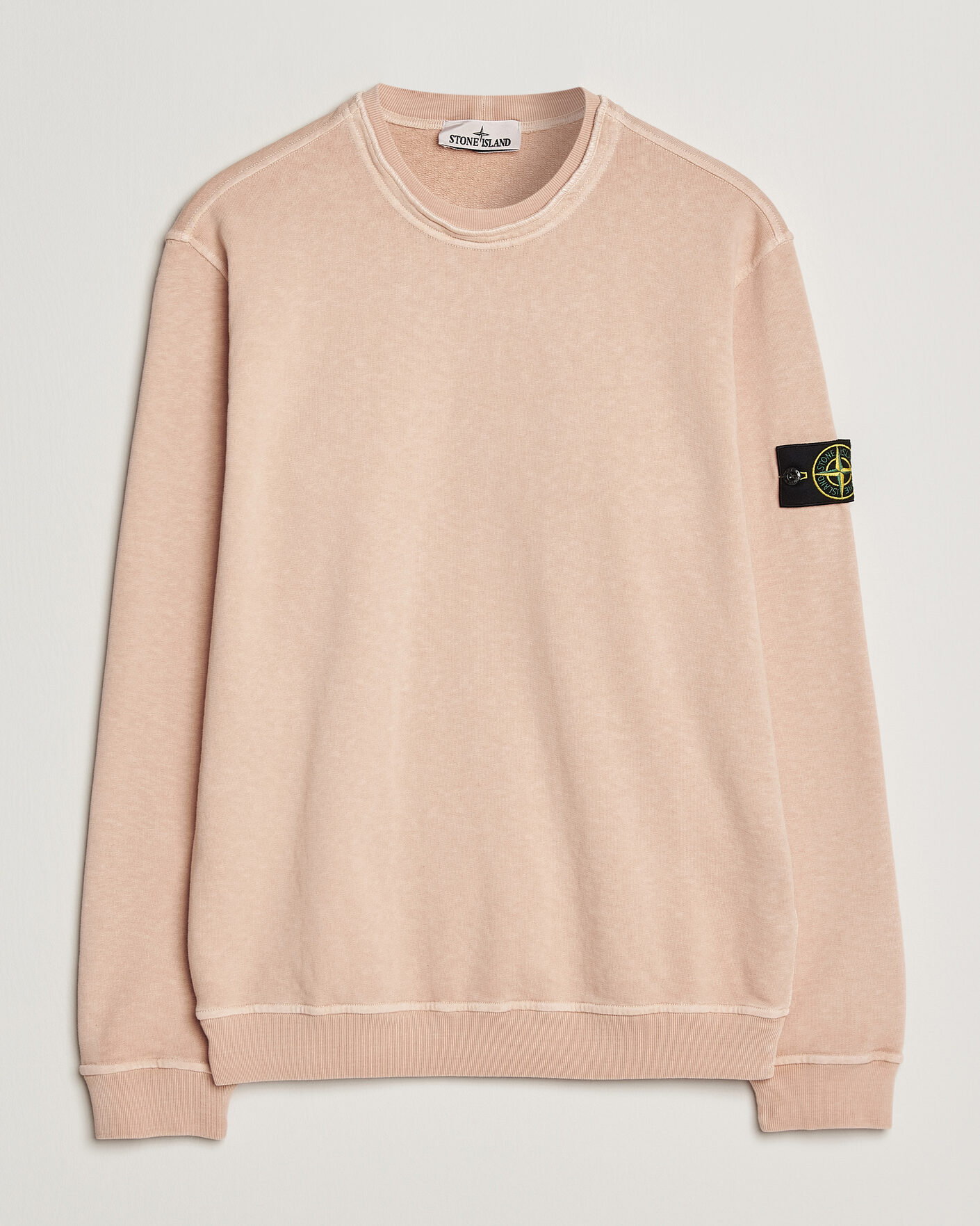 Herre | Gensere | Stone Island | Old Dyed Cotton Sweatshirt Plaster Pink