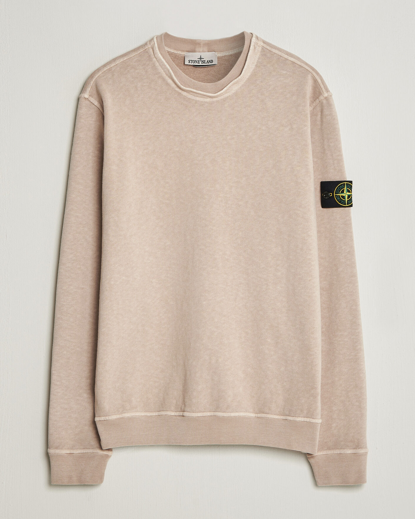 Herre | Gensere | Stone Island | Old Dyed Cotton Sweatshirt Desert