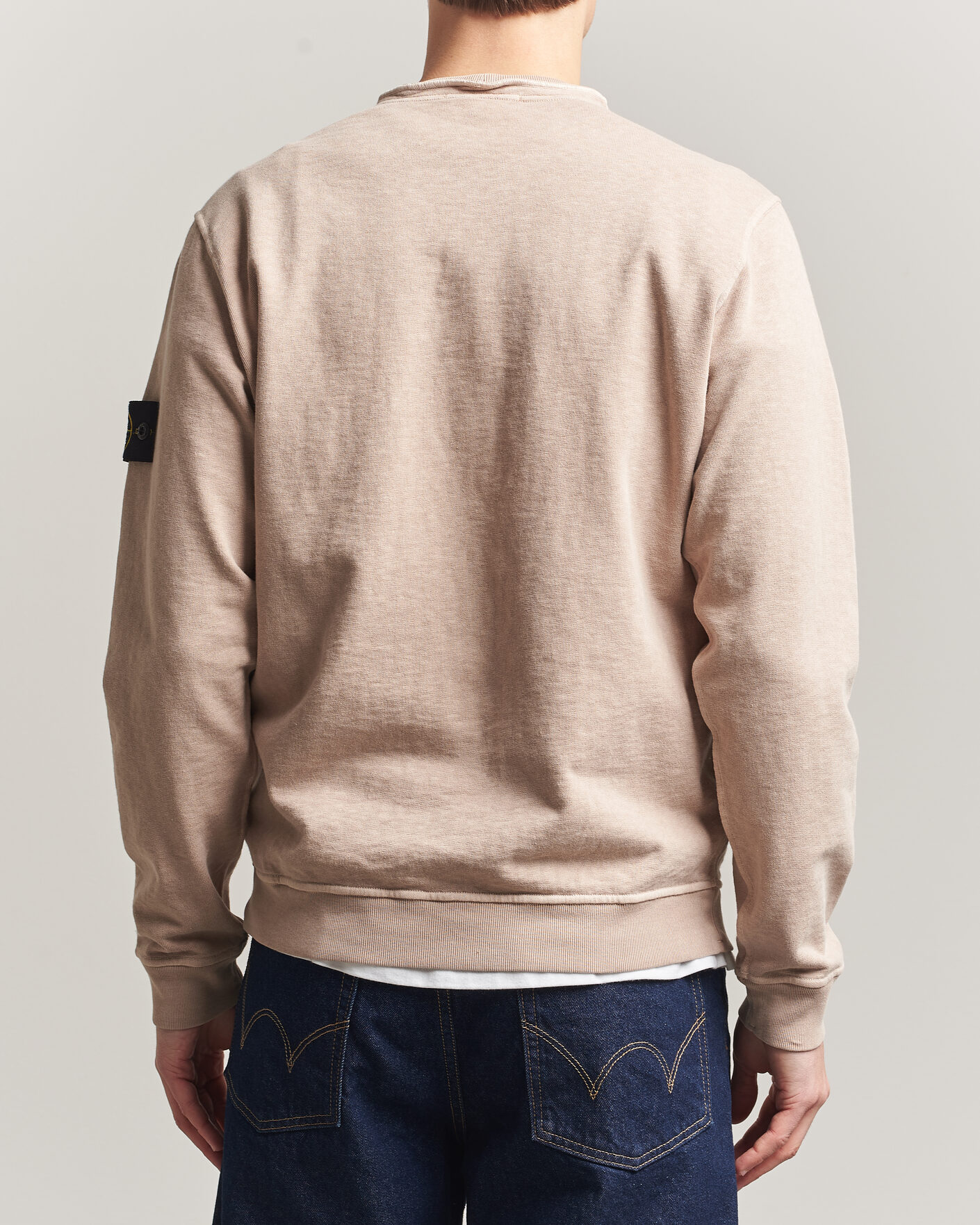 Herre | Gensere | Stone Island | Old Dyed Cotton Sweatshirt Desert