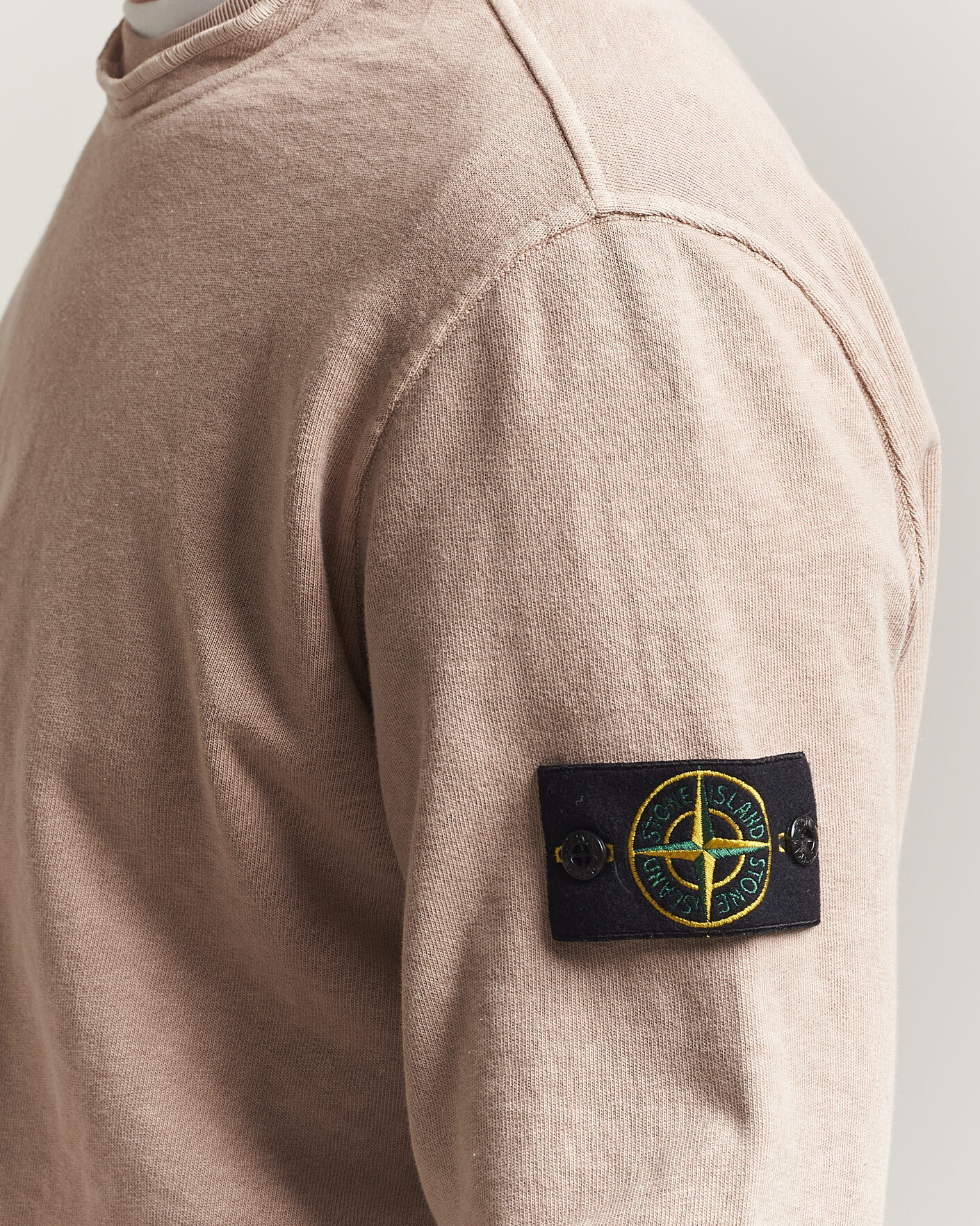 Herre | Gensere | Stone Island | Old Dyed Cotton Sweatshirt Desert