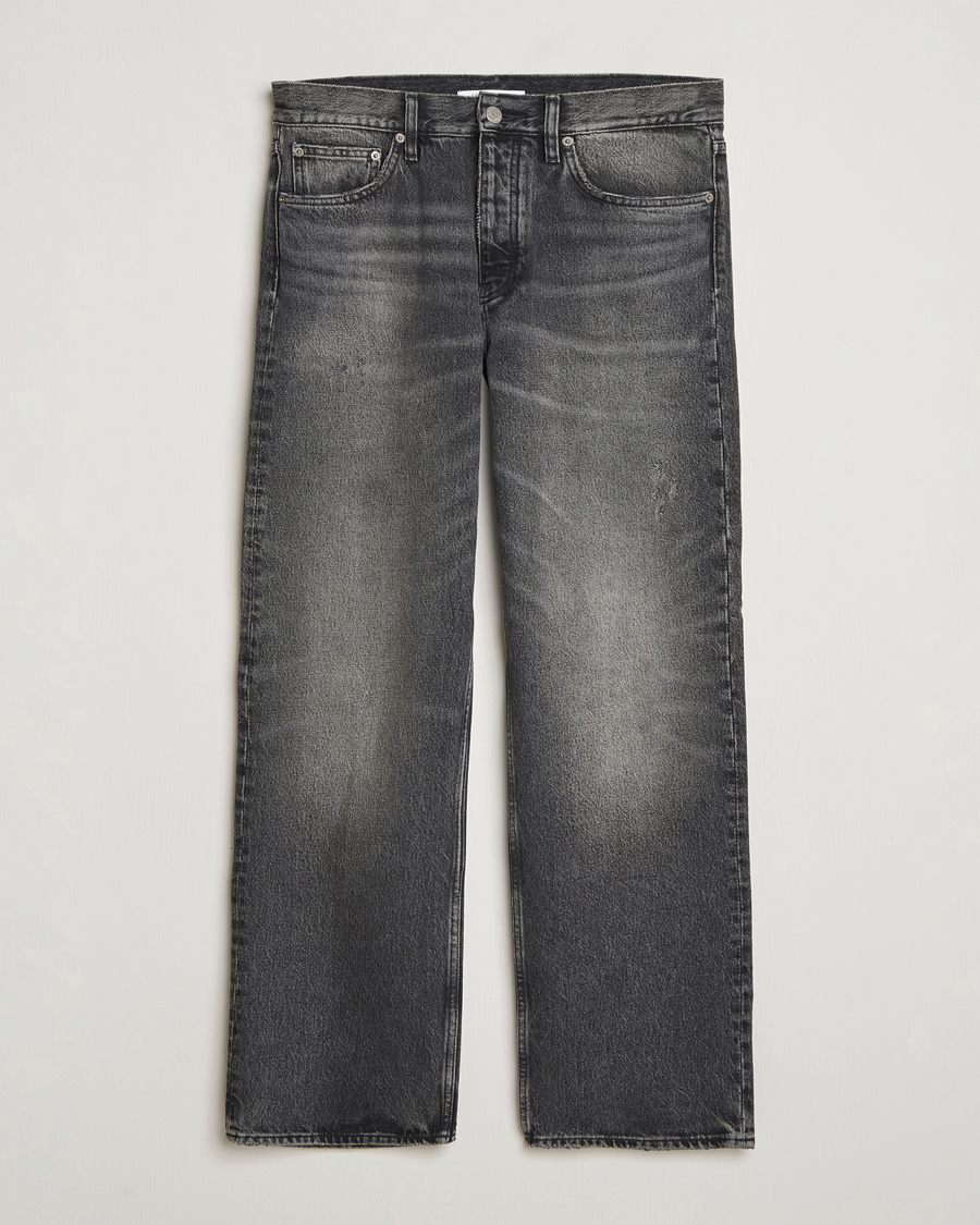 Herre | Jeans | Sunflower | Loose Jeans New Black Worn