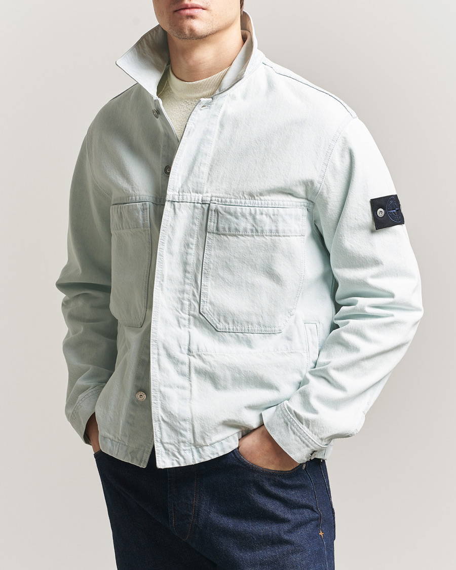 Herre | Jakker | Stone Island | Denim Jacket Ultra Bleached