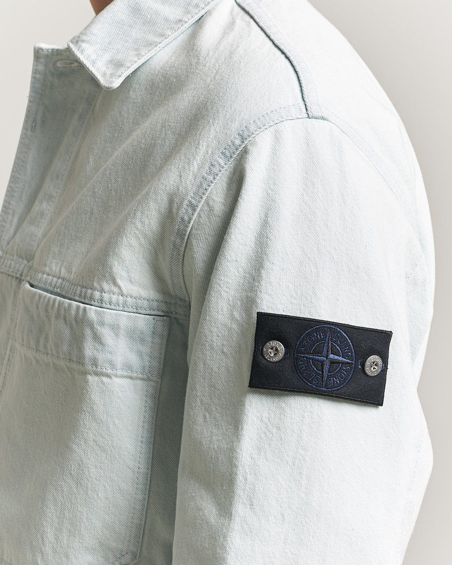 Herre | Jakker | Stone Island | Denim Jacket Ultra Bleached
