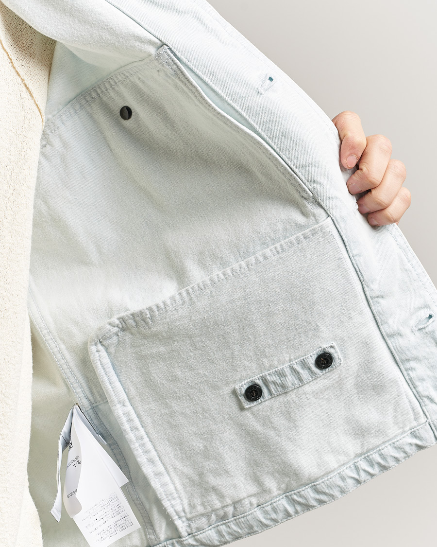 Herre | Jakker | Stone Island | Denim Jacket Ultra Bleached