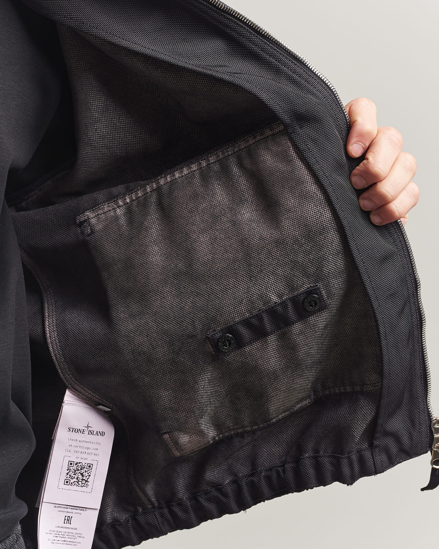 Herre | Jakker | Stone Island | Bomber Jacket Navy Blue