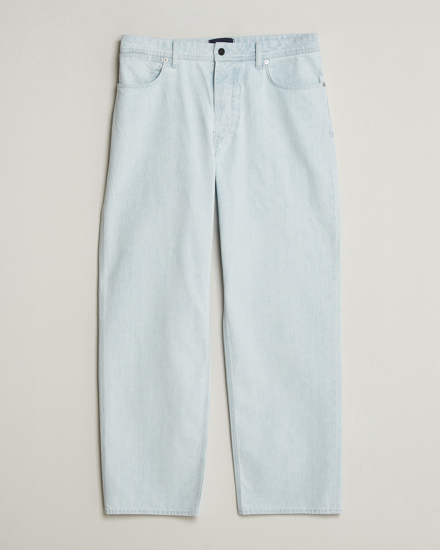 Herre | Skjorter | Stone Island | Loose Fit Denim Jeans Blue Extra Bleach