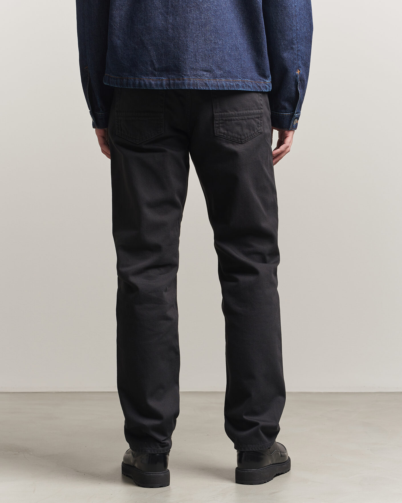 Herre | Jeans | Stone Island | Straight Fit Denim Jeans Black