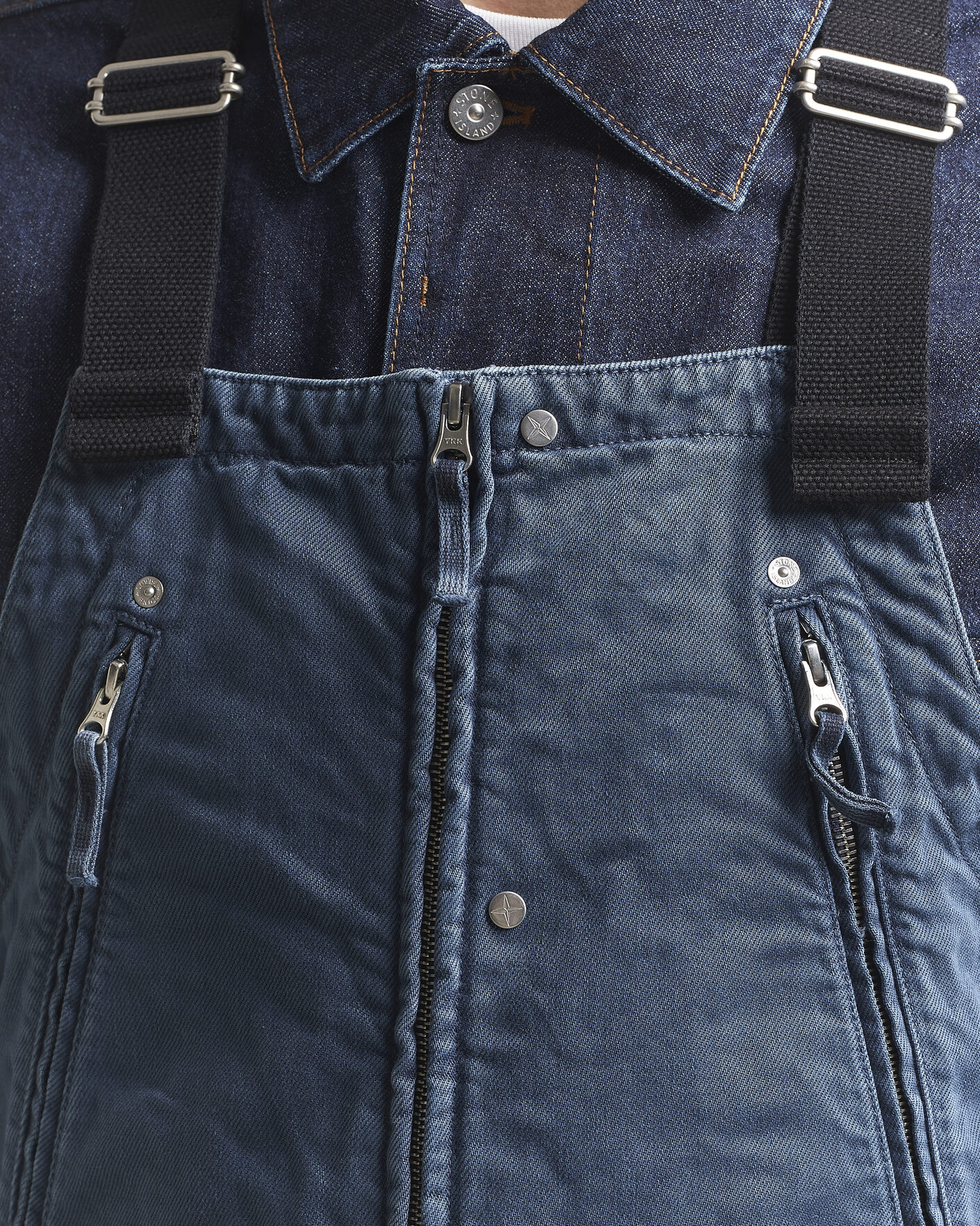 Herre | Skjorter | Stone Island | Denim Overall Indigo