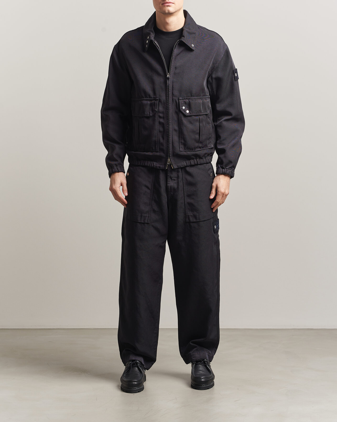 Herre | Bukser | Stone Island | Workwear Trousers Navy Blue