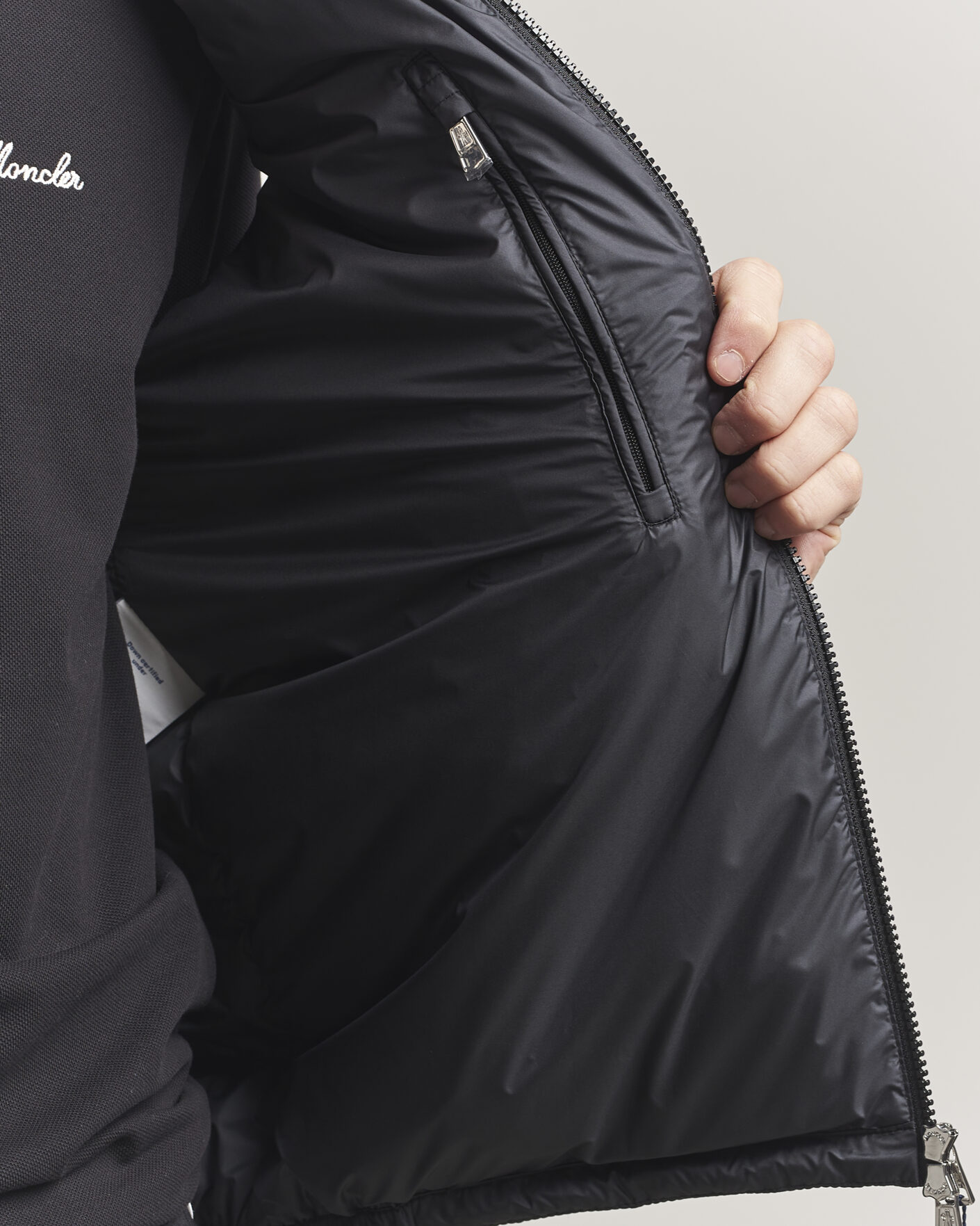 Herre | Vester | Moncler | Marseillan Hooded Down Vest Black