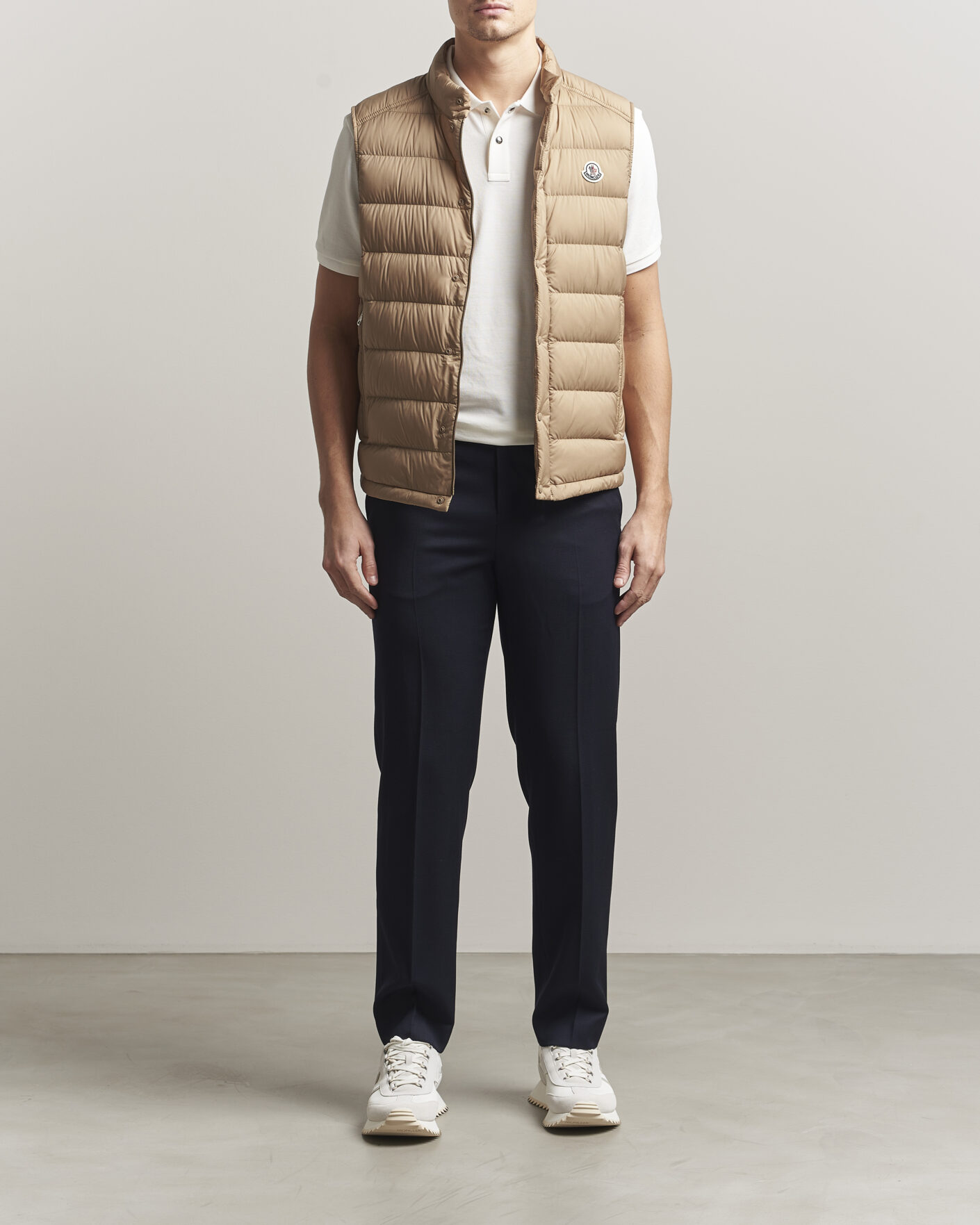 Herre | Vester | Moncler | Barthe Down Vest Tan