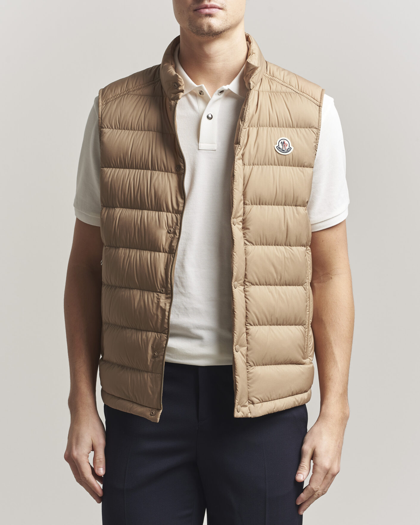 Herre | Vester | Moncler | Barthe Down Vest Tan