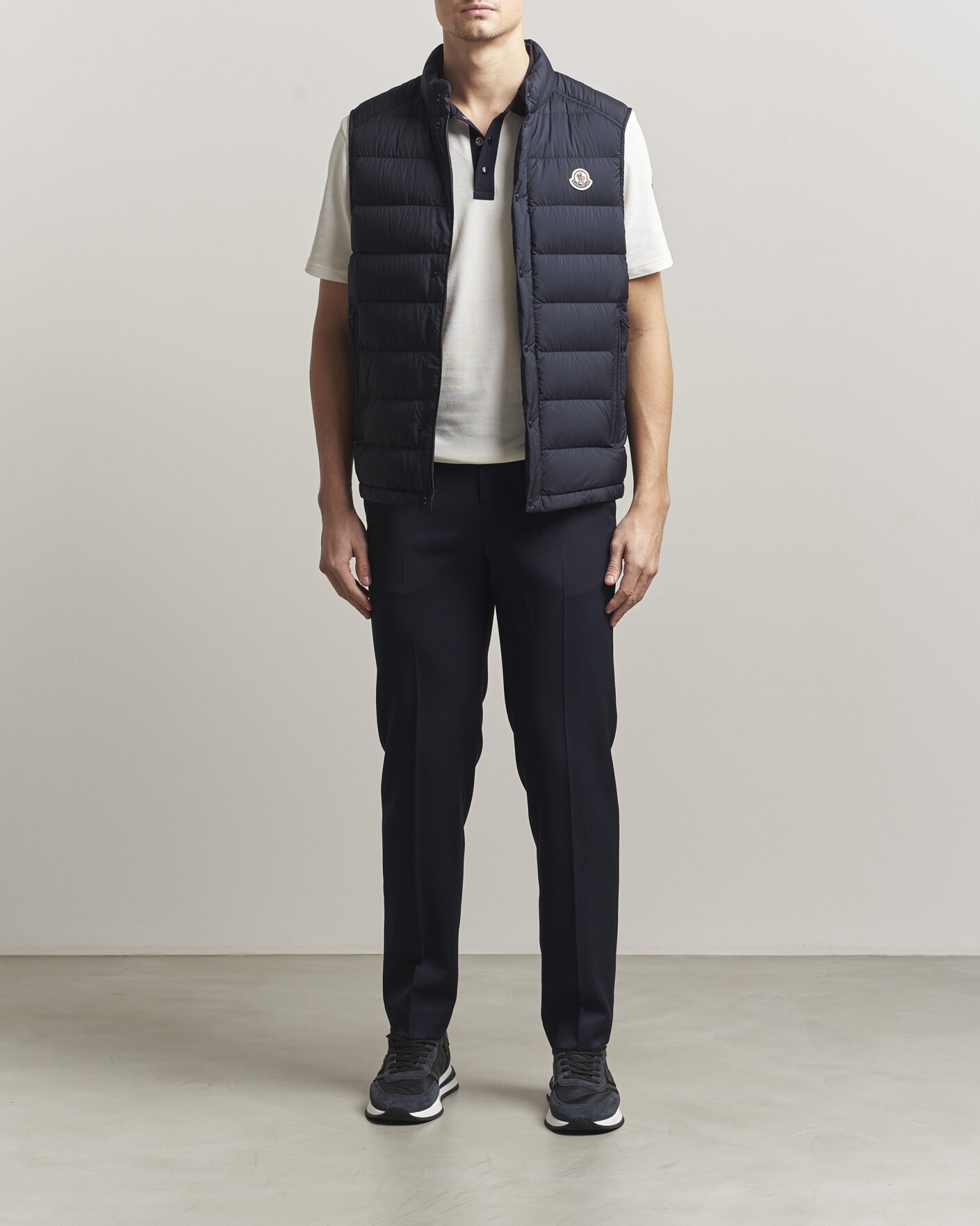 Herre | Vester | Moncler | Barthe Down Vest Navy